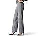 LEE Women's Flex Motion Regular Fit Trouser Pant, Black Briar Plaid, 18