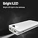 Portable Charger,24000mAh Power Bank EMNT 2.4A Quick Charge 2.0 Compact USB Type C Port External Battery Pack for Smartphones,Iphone X Iphone 8,Ipad,Samsung Galaxy S8,Tablets and More-White
