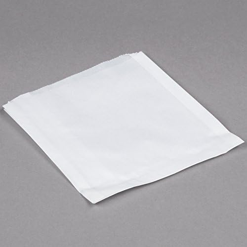 Carnival King 6" x 3/4" x 6 1/2" Extra Large French Fry Bag - 2000/Case