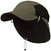 UV 50+ Talson Short Flap Cap - Olive