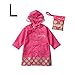 SKL Cartoon Waterproof Children's Raincoat (L, Pink)