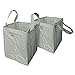 Martha STEWART MTS-MLB1-MPL 48-Gallon Multi-Purpose Reusable Heavy Duty Garden Tote Bag, Slate