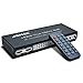 AGPtEK 4K 6X2 HDMI True Matrix SPDIF Splitter with ARC/PIP Function| HDMI Audio Extractor,2.0CH/ 5.1CH/ ADV Audio Mode| SPDIF or 3.5mm Headphone Audio Output