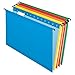 Pendaflex SureHook Reinforced Hanging Folders, Legal Size, Assorted Colors, 1/5 Cut, 20/BX (6153 1/5 Asst)