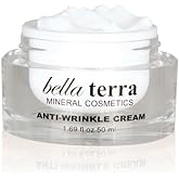 Bellaterra Cosmetics Anti-Wrinkle Face Cream 1.69 fl oz – Hydrating Daily Moisturizer with Botanical Extracts, Retinol, Collagen, and Hyaluronic Acid – Vegan & Paraben-Free Skincare for Women