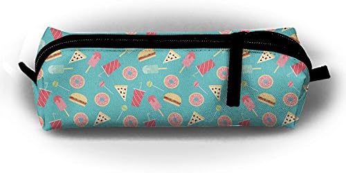 Junk Food Students Funny 3D Printing Pencil Pen Case Stationery Pouch