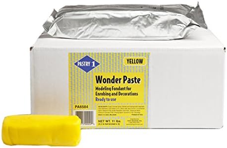 Pastry 1 Yellow Wonder Paste Fondant 1 kg