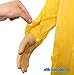 Wealers Adult Heavy Duty Breathable Thick PVC Trench Raincoat – Reusable| Portable| Adjustable Hood| Flap Pockets| Comes with a Small Carrying Bag