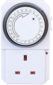 TIMER SWITCH TIME CLOCK SOCKET UK 3 PIN 
