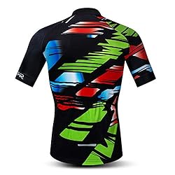 JPOJPO Men's Cycling Jersey Bicycle Short Sleeved