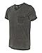 19 Seventies Jersey Burnout Leo V-Neck T-Shirt