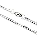 Besteel Womens Mens Stainless Steel Rolo Cable Wheat Chain Link Necklace 16-36 Inch,18 inches,3mm wide