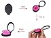 LOUISE MAELYS 1Pcs Folding Mini Pocket Hair Comb with Mirror Travel Set Gift Idea
