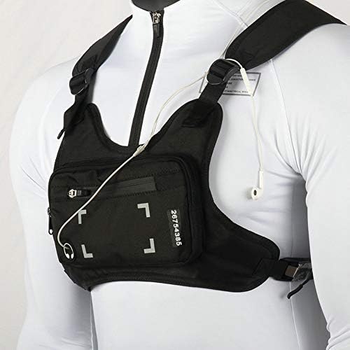 YEVHEV Running Backpack Vest Cell Phone and Accessories Holder Lightweight Pack for Walking Cycling