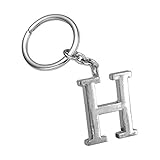 Z529_B New Arrival Adorable Alphabet Initial Letter H Keychain Key Ring