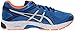 ASICS Men's GT 1000 4 Running Shoe, Electric Blue/Silver/Flash Orange, 9.5 M US