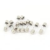 Copapa Glass Fuses Tubes 250V 1A 1000mA Slow Blow Time Delay 50 Pcs 5mm x 20mm (1 Amp)