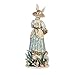 Fitz and Floyd 63-561 Parker Woven Pattern Female Rabbit Figurine