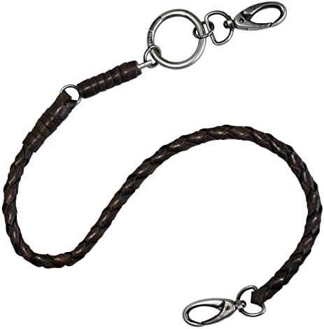 Harley-Davidson Men's Skull & Spring 24 inch Wallet Chain, Antique