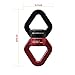 Wincspace Swivel 360°Safety Rotational Device Hanging Accessory +2 Set Mini Aluminum Lightweight Carabiner