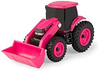 pink tractor toy