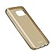 S7 Case, ACMEBOX [Slim Thin] Anti-Shock TPU Gel Rubber Thin Flexible Soft Bumper Silicone Protective Case Cover for Samsung Galaxy S7 -(Clear Gold)