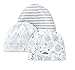 Lamaze Organic Baby Baby Organic Essentials 3 Piece Hat Set, Grey, 0/3M