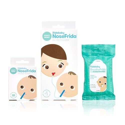 Fridababy NoseFrida Nasal Aspirator (NoseFrida and BreatheFrida