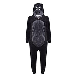 A2Z 4 Kids® Kinderen Meisjes Jongens Gorilla Onesie Extra Zacht Pluizig Alles In Een Kostuum Nieuw Leeftijd 2 3 4 5 6 7…