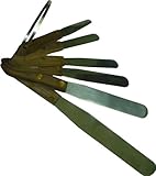 Newborn 6-Piece Wooden Handled Straight Spatula Set