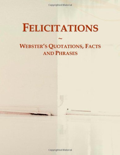 Felicitations Websters Quotations Facts And Phrases Icon - 