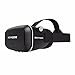 SIDARDOE 3D VR Goggles, Virtual Reality Headset for iPhone 6 6s Plus Samsung HTC Sony and Other Android Smartphones Black