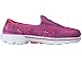 Skechers Performance Womens Go Walk 3 Glisten Walking Shoe,Pink,9 M US