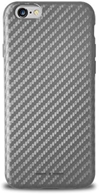 Italia Independent iiipc655carbonsil Carbon Effect for iPhone 6/6S Plus/Silver