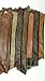 Reed Leather Hides - Sheep Skins for Arts & Crafts (Dark Brown)