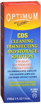 Lobob Optimum CDS Cleaning, Disinfecting and Storage Solution - 4 oz, Pack of 5
