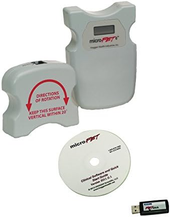 MicroFet 12-0289WC MicroFET6 Dual Inclinometer, Wireless with Clinical Software Package