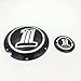 HTT Group Motorcycle Black Chrome Skull No.1 Engine Derby Timer Cover For Harley Davidson XL1200C Sportster 883 XL 1200X Forty-Eight Seventy Two Roadster Iron