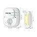 Physen Model CW Waterproof Wireless Doorbell kit with 3 Push Buttons and 2 Plugin Receivers Operating at 1000ft Range,4 Volume Levels and 52 Melodies Chimes,No Batteries Required for Receiver