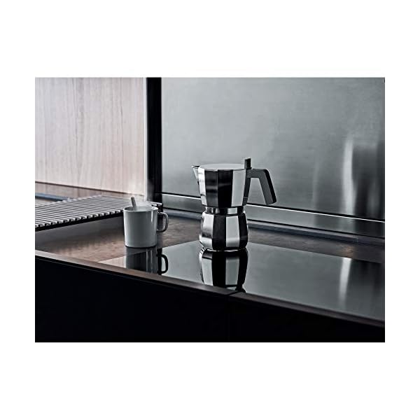 Alessi DC06/9 FM Espressokocher, Edelstahl, 12 cm – Bild 4