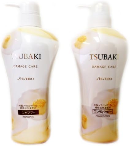 Shiseido Tsubaki Damage Care Set, 18.6 oz each