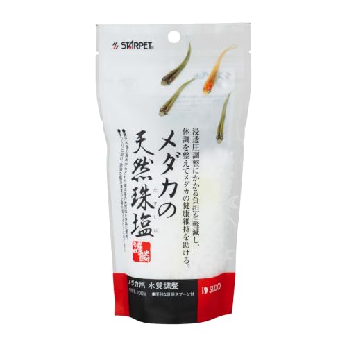 SUDO(スドー) スターペット メダカの天然珠塩 200g S-5774