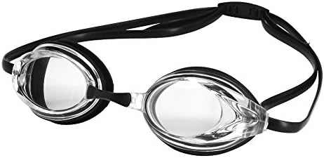 Mirrored Swimming Goggles, Anti Fog and UV Protection Racing Swimming Goggle with Protective Case for Men Women