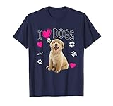 I Love Dogs Shirt - Golden Labrador retriever t shirt