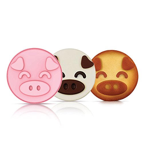 INNOKA Pig Shape Silicone Cake Mold [ Large 9"] Non-Stick Piggy Cute Chocolate Food Grade Moulds Tray Candy Cookie Cake Topper Jelly Baking Ice Mold - Thumbnail 4
