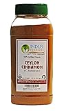 Indus Organics Ceylon Cinnamon Powder, 1 Lb Jar, Premium Grade, High Purity, Freshly Packed