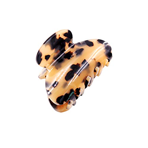Handmade Celluloid Acetate French Design Barrettes Acrylic Tortoise Shell Claws Hair Claw Luxury Fashion Accessories Hair Clips for Women Styling Accessories;3 Colors