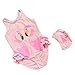 Baby Girl Swimsuit Cute One Piece Swimwear Swim Hat Toddler Kid Flamingo M