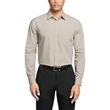 Van Heusen Men's Dress Shirt - Regular Fit Flex Collar Stretch Solid Shirt