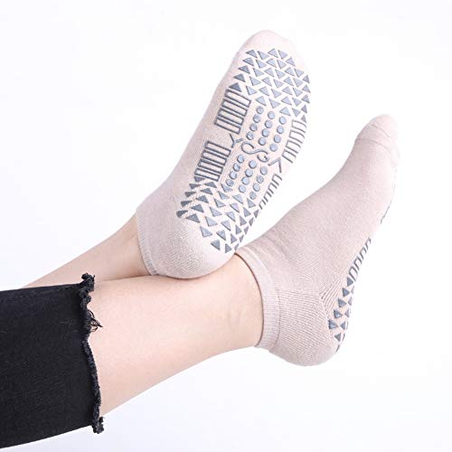 Yoga Socks for Women with Grips, Non Skid Grip Socks for Yoga, Pilates, Barre, Home & Hospital
